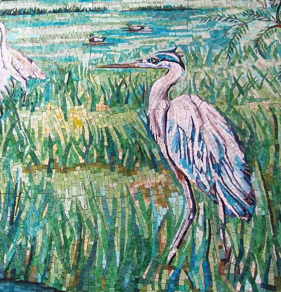 Work in progress Blue Heron Gorski